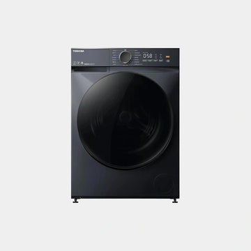 Toshiba 9kg Front Load Washing Machine |RPM 1400|50HZ| BLDC Motor|TW-T21BU100UWB(MG) - Grey