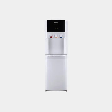 Toshiba Water Dispenser Top Loading ,Hot,Cold And Normal Water 20ltr - White |RWF-W1766TU(W1)