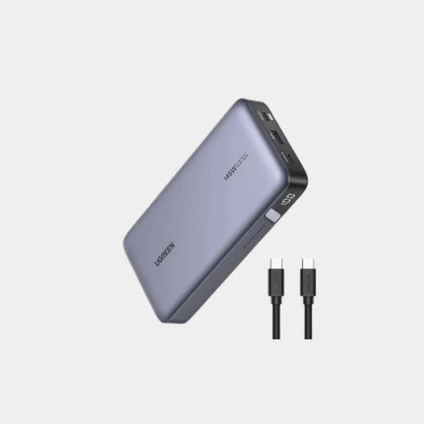 UGreen 25000mAh 145W Two-way Fast Charging Power Bank- Grey qatar