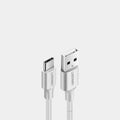 UGreen USB-A 2.0 to USB-C Cable Nickel Plating 1m (White)