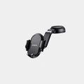 UGREEN Waterfall-Shaped Suction Cup Phone Mount, sleek design with carbon fiber texture, ideal for secure phone holding.
