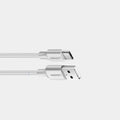 UGreen USB-A 2.0 to USB-C Cable Nickel Plating 2m (White) qatar