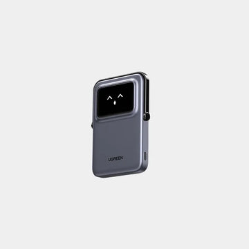 Ugreen  PB571 Uno Wireless External Battery- 5000mAh- 20W, PD + FQI-1 x QI - 1 x USB-C-  Gray
