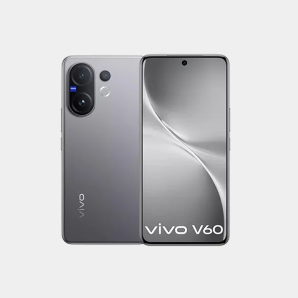 Vivo V60 5G 12GB 256GB(Watch + Earbuds+ 6 Month Extended Warranty + 6 Month Screen protection ) - Mist Gray in qatar