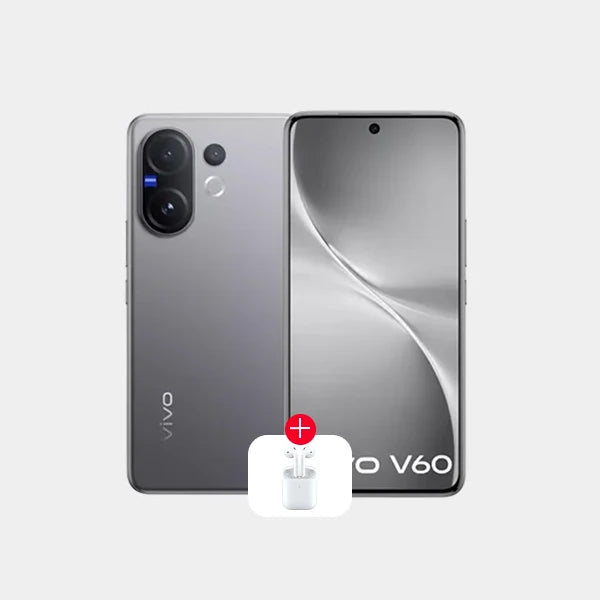 Vivo V60 5G 12GB 256GB (Earbuds) - Mist Gray