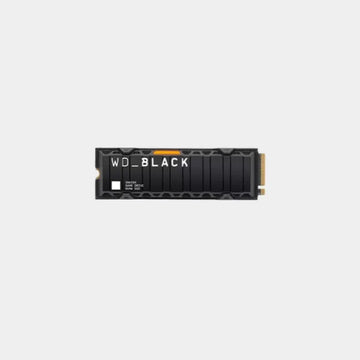 Western Digital WD SN850X 2TB NVMe Internal SSD with Heatsink PCIe Gen4 x4 M.2 2280  Up to 7300MB/s WDS200T2XHE - Black