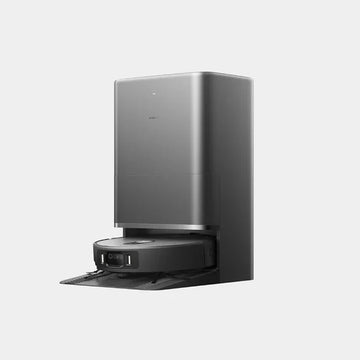 Xiaomi Robot Vacuum 6 Max | 35000Pa Suction Power | AI Triple-Camera Recognition | Bionic Dual Mechanical Legs | Climbs Steps up to 6cm | High-Temperature Self-Cleaning Omni Station | BHR08V1GB - Dark Gray Silver