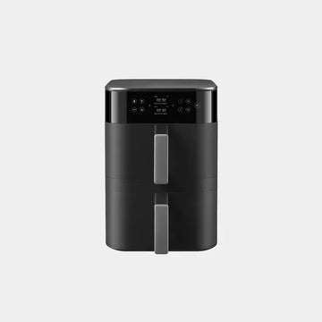 Xiaomi Smart Double Stack Air Fryer | 12L Capacity | 2800W Power | Large HD Colour Display | 14 Pre-set Modes | Metal Interior | BHR0882GB - Black