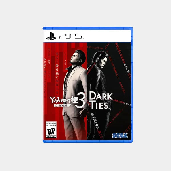 Yakuza Kiwami 3 and Dark Ties - PS5 CD