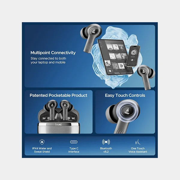 boAt Nirvana Ion ANC Wireless Earbuds in qatar