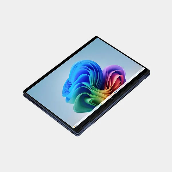HP OmniBook X Flip 2-in-1 Laptop | AMD Ryzen AI 5 435 Processor | 16 GB RAM | 512 GB Storage | AMD Radeon 840M GPU | Windows 11 Home | Atmospheric Blue | D87VDEA