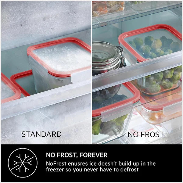 AEG Built-In Freezer, 204 L, NoFrost, Single Door, Electronic Touch Control, White| ABE81816NC