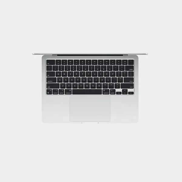 Apple MacBook Air 13 inch - M3 chip (8‑core CPU, 8‑core GPU) - 8GB RAM - 256GB SSD - 13.6inch Liquid Retina display - English And Arabic Keyboard - MRXQ3AB/A - Silver