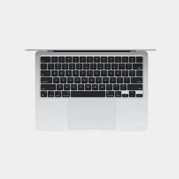 Apple MacBook Air 13 inch  M3 chip(8‑core CPU, 10‑core GPU) 8GB RAM / 512GB SSD  MRXR3HN/A- Silver in qatar