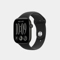 Apple Watch Series 12 GPS 46mm Black Aluminium Case with Black Sport Band 