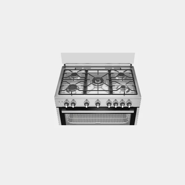 Ariston ARR9 GGF 22125 XME 90X60cm Single Cavity Gas Cooker