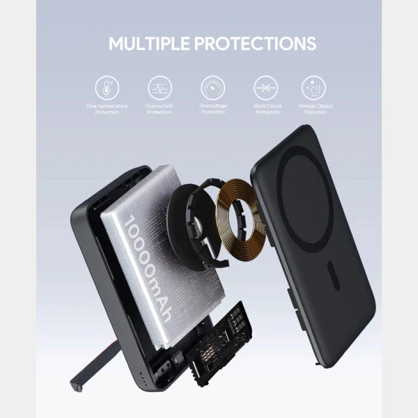 Aukey PB-MS02 Gray 10000MAH Maga Air PowerBank W 30W PD