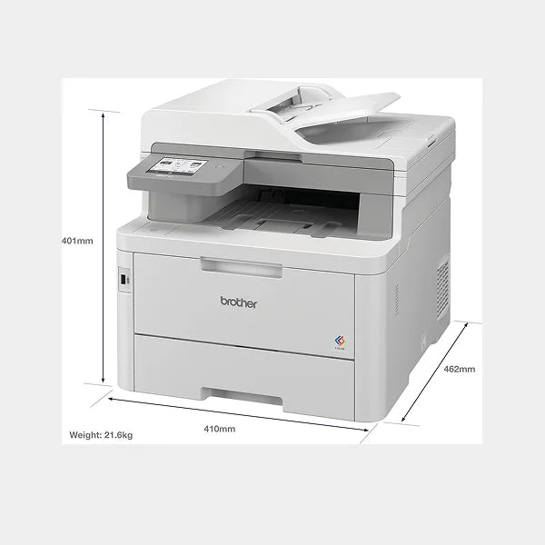 Brother  Colour Led All-In-One Printer With Duplex Fax Send| WLS & Wired N/W|Upto 30PPM| MFC-L8390CDW