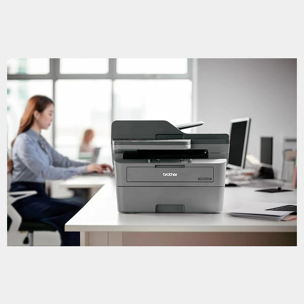 Brother Mono Laser All-In-One Printer With Duplex|Wls & Wired N/W|50 Sheet Adf|Nfc|4PPM|MFC-L2885DW