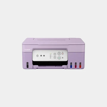 Canon PIXMA G3430 Wireless Colour 3-In-1 Refillable MegaTank Printer | Up to 4800 x 1200 dpi | Wi-Fi, Print, Scan & Copy, Cloud - Purple