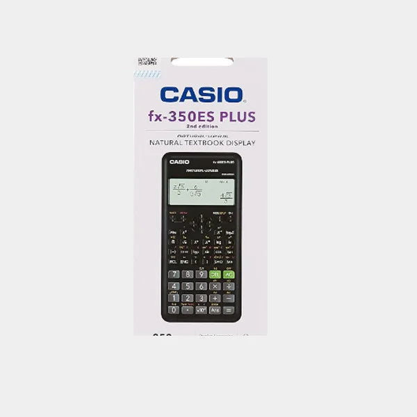 Casio fx -350ES Plus Calculator 2nd Edition- Black