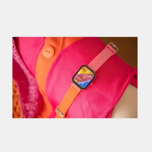 DCU Tecnologic Smartwatch Los Angeles | 1.80 TFT LCD Display | Blood Oxygen & Sleep Monitor | Female Cycle & Stress Tracking | Bluetooth 5.3 | 34157062 - Purple