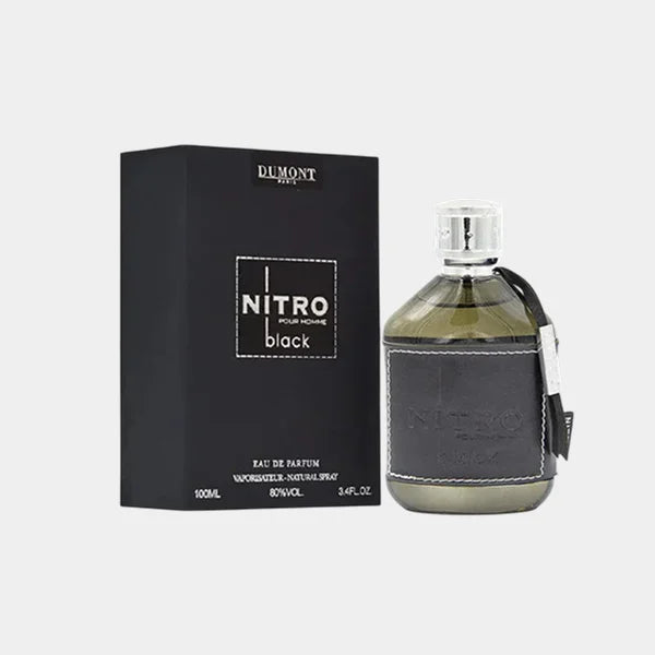 Dumont Nitro Black Pour Homme Eau De Parfum For Men 100ml