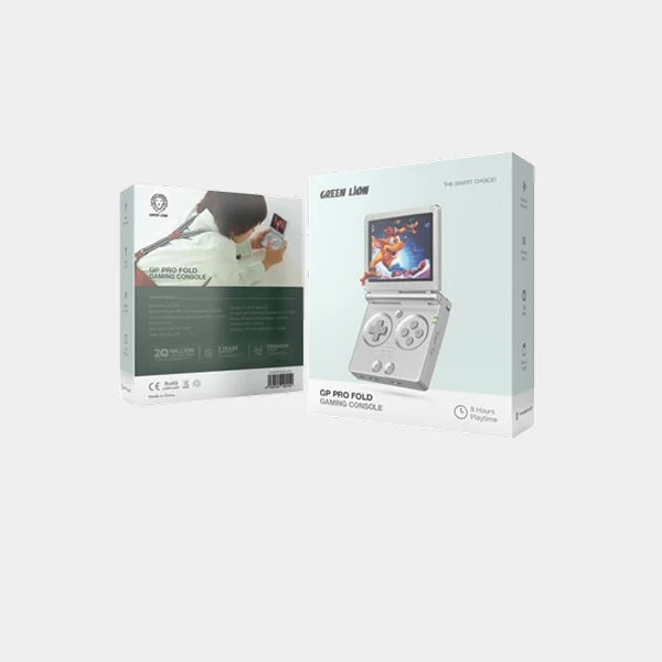 Green Lion GP Pro Fold Gaming Console - Silver