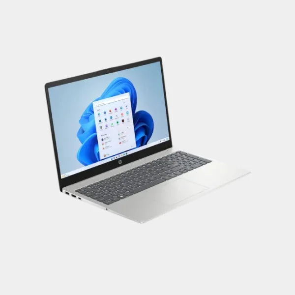HP Laptop 15-FC0065NE | 15.6″ FHD IPS Display | AMD Ryzen 7 7730U | 16GB RAM | 512GB SSD | AMD Radeon Graphics | Windows 11 Home | English/Arabic Keyboard | D87W5EA - Natural Silver