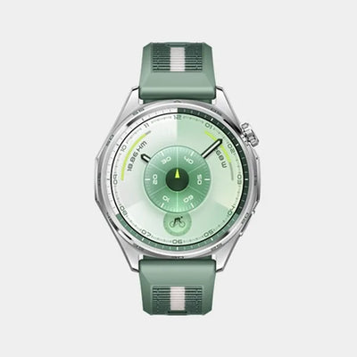 Huawei Watch GT6 Qatar 46mm - Green Composite Woven Strap  - Green