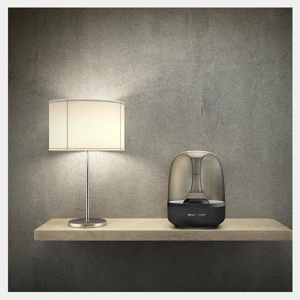 Harman Kardon - Aura Studio Wireless Bluetooth Home Speaker System - Black