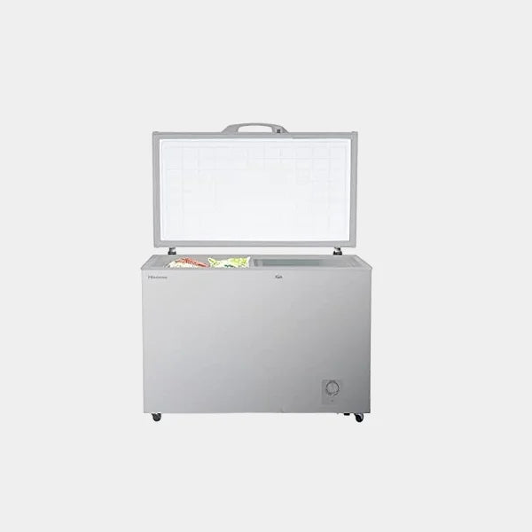 Hisense Chest Freezer 330 Liter Single Door|FC33DD4ST-Silver
