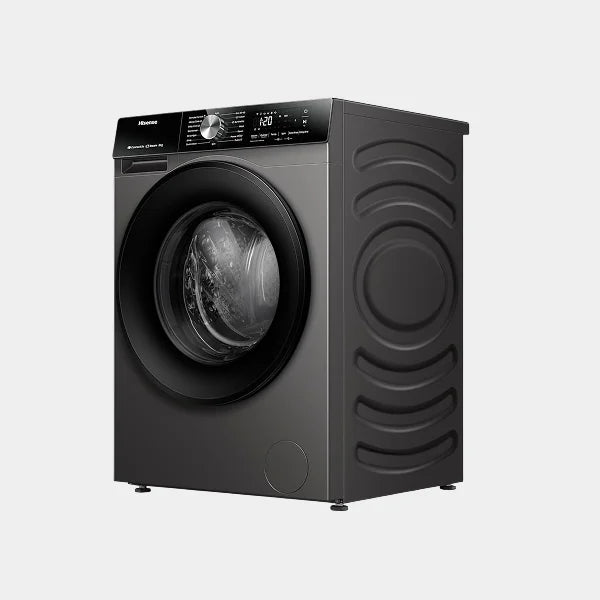 Hisense Front Load Washer & Dryer|8/5 kg|WD3S8043BT6- Black