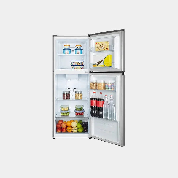 Hisense Refrigerator 264 Liter Top Mount Double Door | RT264N4DGN- Silver