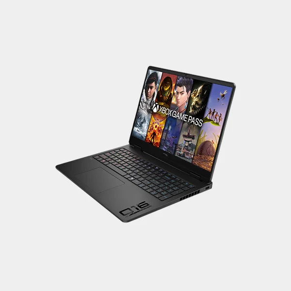 HyperX OMEN 16 inch Gaming Laptop |PC 16-ap1003ne| AMD Ryzen™ 9 8945HX| 16 GB DDR5| 1TB SSD  | NVIDIA® GeForce RTX™ 5070 Laptop GPU (8 GB GDDR7 dedicated)|16"" diagonal| 2.5K | Windows 11 Home | Shadow Black - DL7R6EA