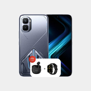 Infinix GT 50 Pro 5G 12GB 256GB  (XBuds 3 Lite , Smart X Watch) - Silver Glacier