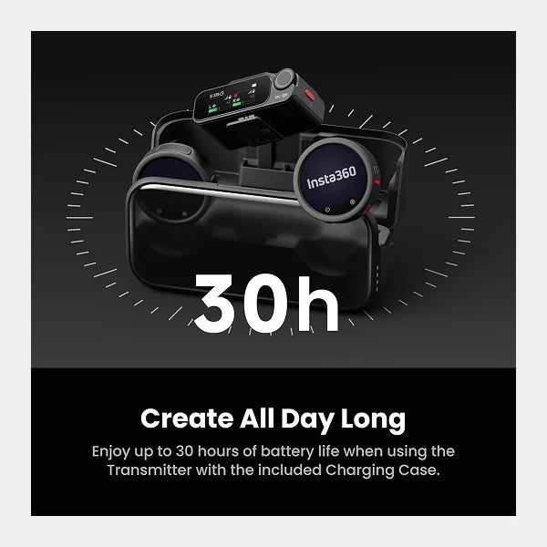 Insta360 Mic Pro Advanced Wireless Microphone (2TX + 1 RX)