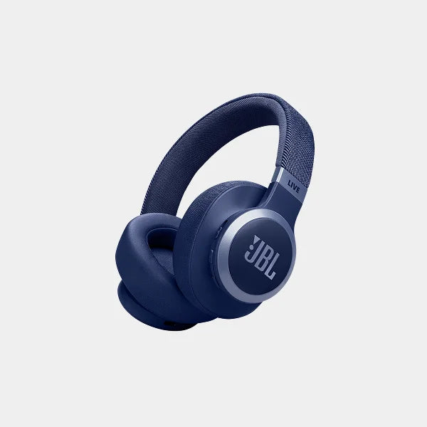 JBL Live 770NC True Adaptive Noise Cancellation Headphones Wireless Over Ear - Blue