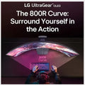 LG 45-Inch Oled 240hz Wqhd Curved Smart Gaming Monitor  price in qatar