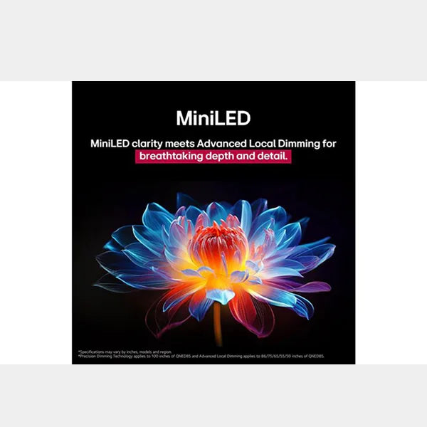 LG 75 Inch QNED Evo Ai QNED86 4k, 120 Hz Smart Tv, Ai Magic Remote, Webos 25 | 75QNED86A6A AMRG