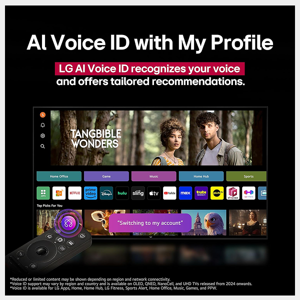 LG  77 Inch OLED Evo Ai C5 4k, 144 Hz Smart Tv, Ai Magic Remote, Webos 25 | OLED77C56LA AMRG