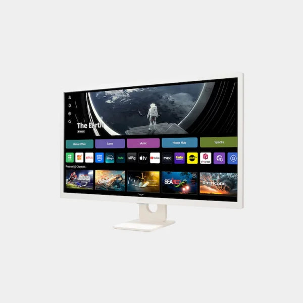 LG Smart Monitor - 31.5 Inch, Full HD Ips Display | 32SR50F-W
