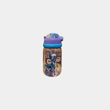 Labubu Kids Water Bottle - Blue