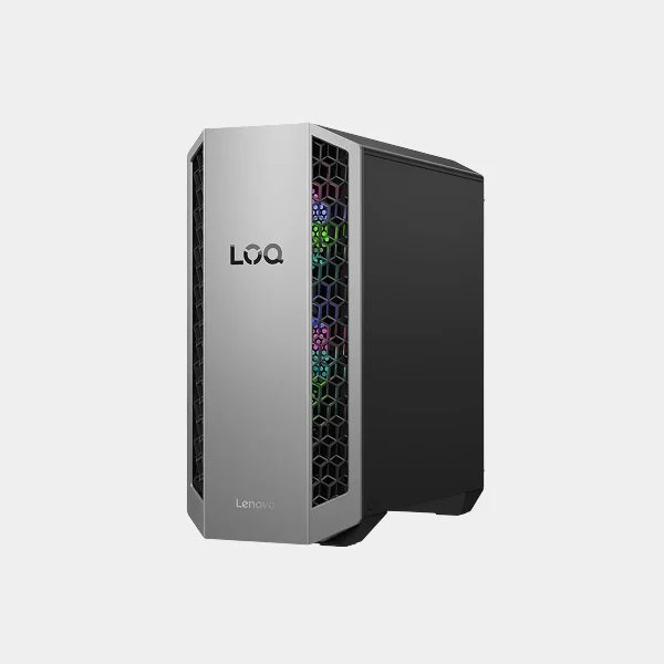 Lenovo LOQ 26ADR10 Tower (2026) Desktop | AMD Ryzen 7-8745HX | 32GB RAM |512GB SSD|8GB NVIDIA GeForce RTX 5060 Graphics | Windows 11 Home| Middle East Version |91DF004RAX- Luna Grey