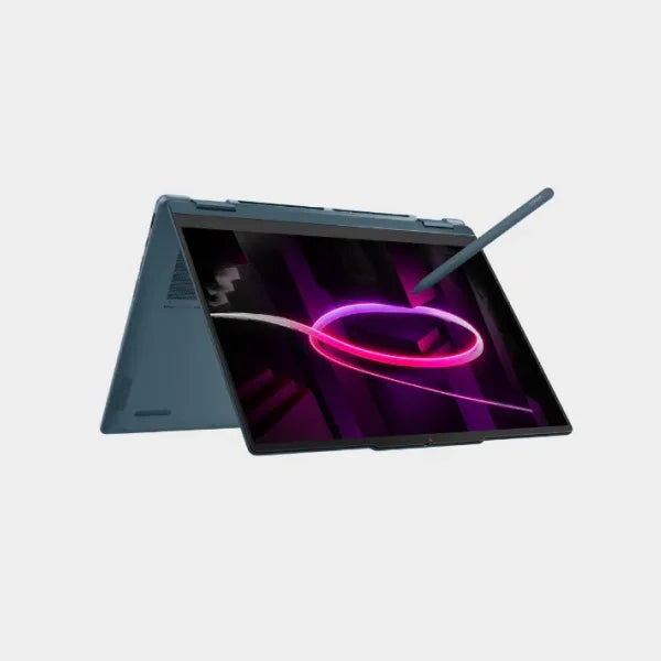 Lenovo Yoga 7 2-in-1 14AGP11 Laptop | 14 Inch OLED Display | AMD Ryzen AI 7 445 | 32GB RAM | 1TB SSD | Integrated AMD Radeon 840M Graphics | English/Arabic Backlit Keyboard | Windows 11 Home | 83TD001FAX - Tidal Teal