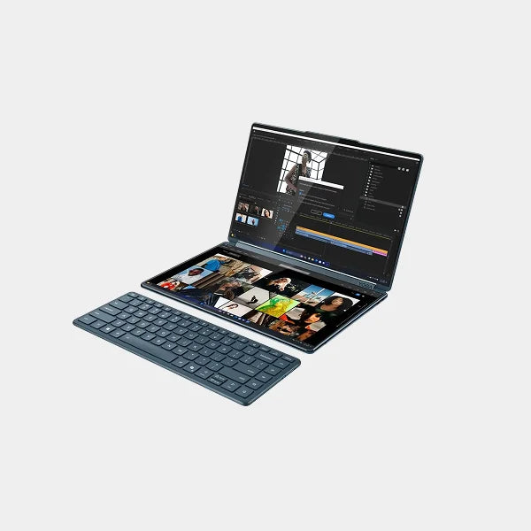 Lenovo Yoga Book 9 14IAH10 – 2nd Series | Intel Core Ultra 9-285H | 14inch 2.8K WQXGA+ | 1TB SSD | 32GB RAM | Shared Intel Arc 140T GPU | Windows 11 Home | English & Arabic Keyboard  |83KJ0047AX- Tidal Teal
