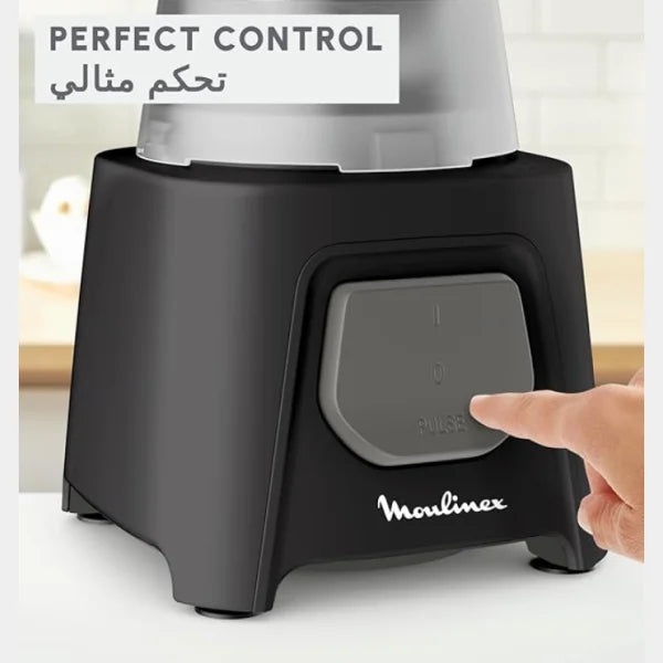 Moulinex Blendeo, Kitchen Blender, 1.5 L Capacity, 450 W, Zelkrom Blades, LM2B2828