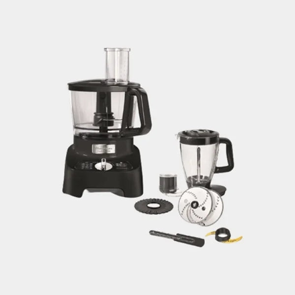 Moulinex Double Force Food Processor FP821827, 3 L, 1000 W, 2 Speed Option - Black