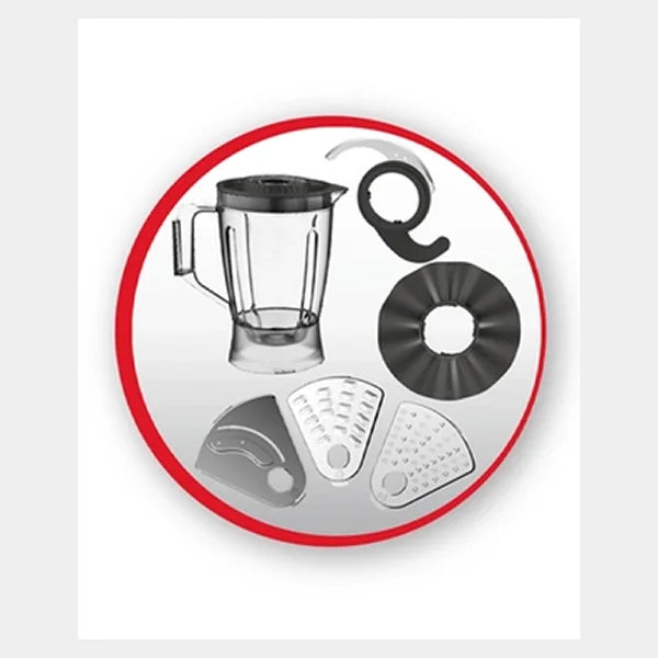 Moulinex Food Processor 800W, 25 Function - FP247127 qatar
