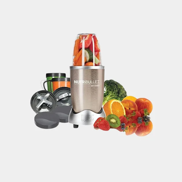 NutriBullet Pro Smoothie Maker 900W – 9-Piece High Speed Blender Set for Smoothies| Ice Crushing & Shakes| Premium Performance| NB9-1212